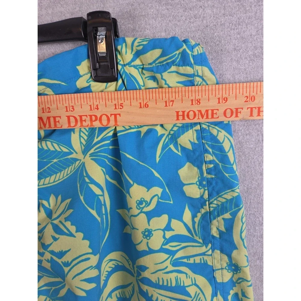 Polo Sport Ralph Lauren‎ L Swim Trunks Bathing Suit Shorts Lined Blue Tropical